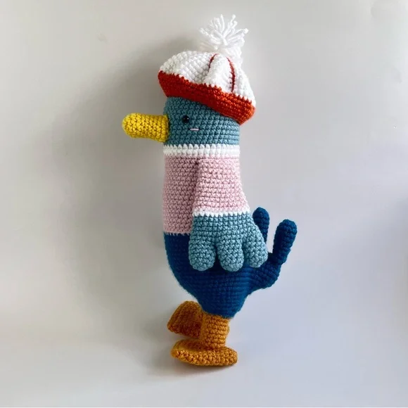 Stuart The Duck Crochet Bird Amigurumi - Picture 9 of 13